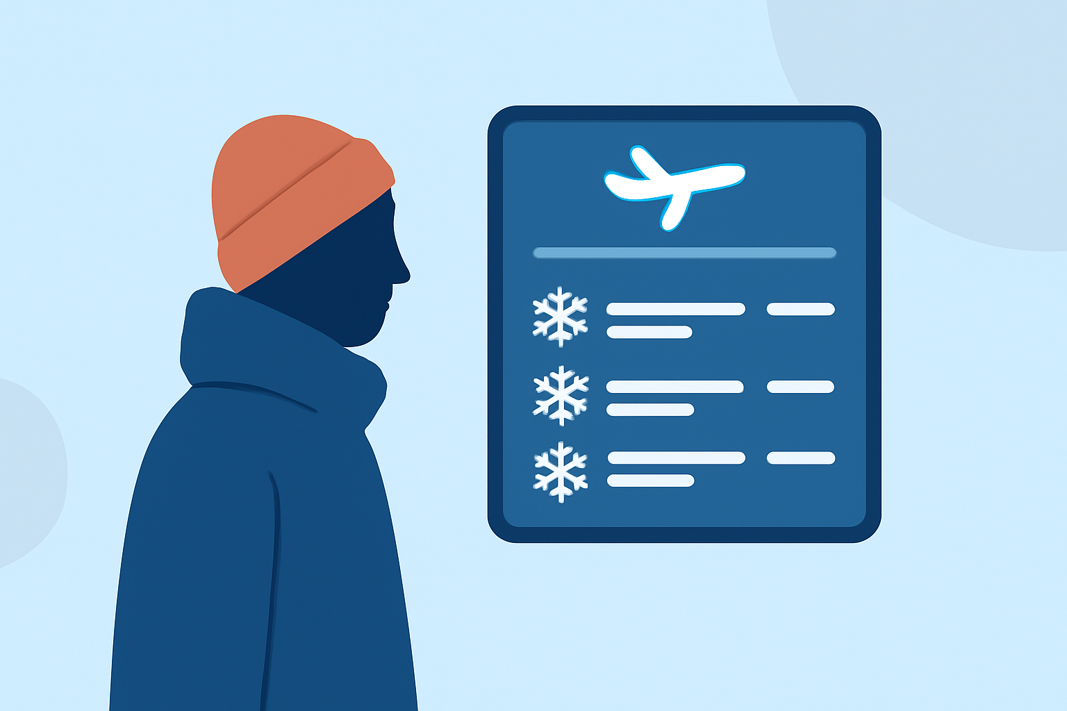 Navigating Cold-Weather Airport Delays: A Beginner's Guide