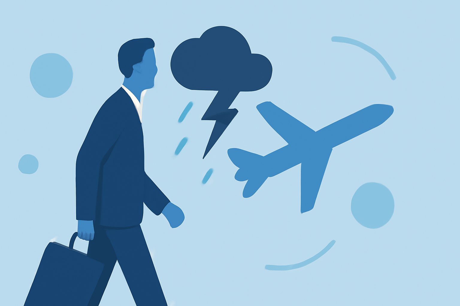 Navigating Thunderstorms Near Airports: A Guide for Business Travelers