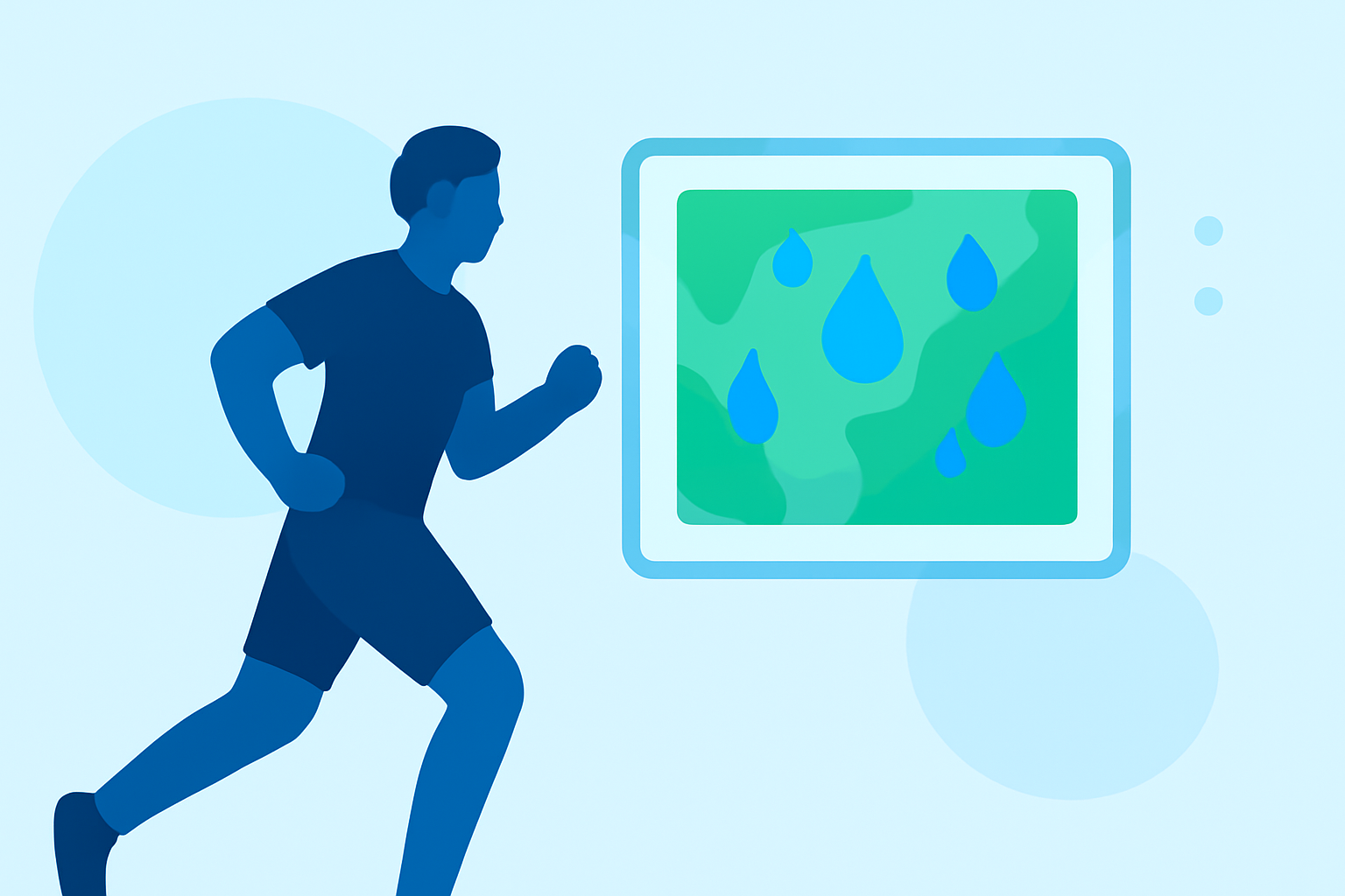 How to Use Precipitation Maps for Outdoor Workouts
