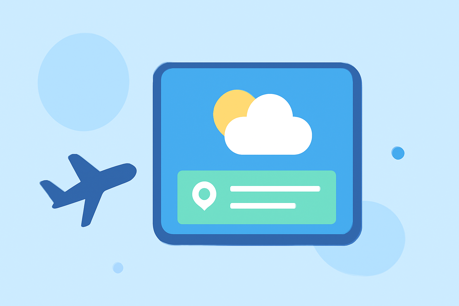 An Introduction to Real-Time Weather Updates Before Takeoff