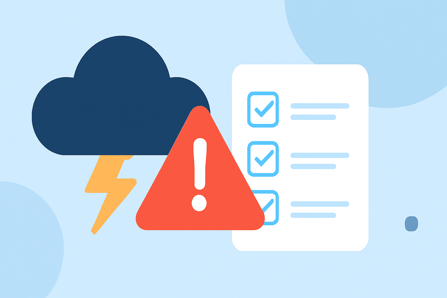 Severe Weather Preparation Checklist for Travelers in the United States