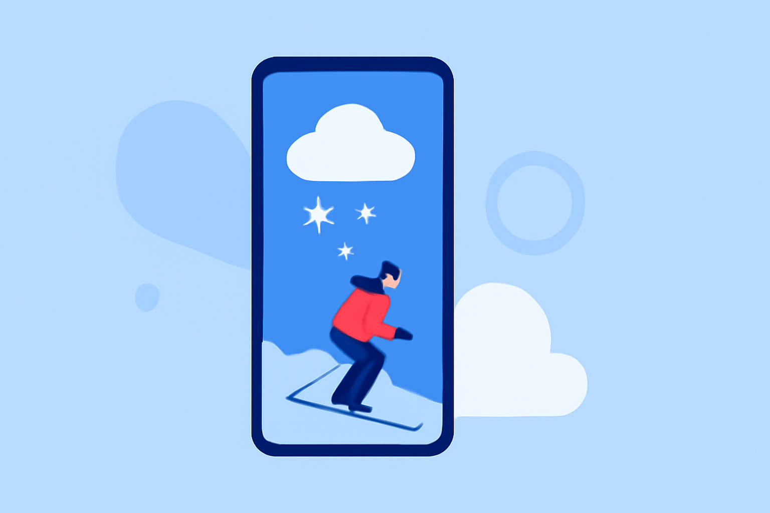 Essential Weather Apps for Skiing Trips on Android