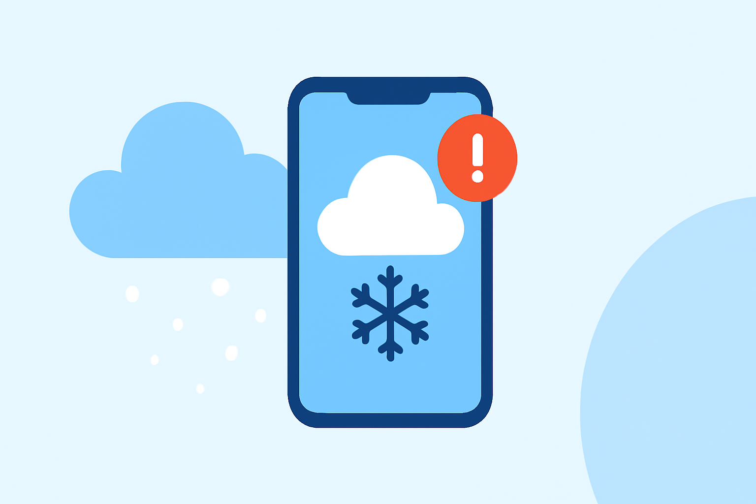 Understanding Weather Notification Badges During Winter Storms