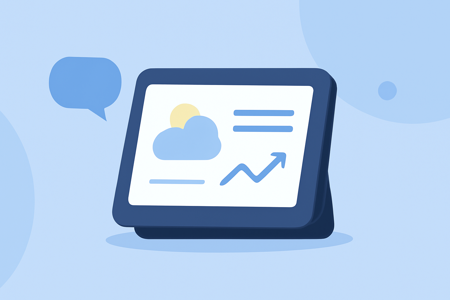 Common Weekly Weather Trends Questions on a Smart Display