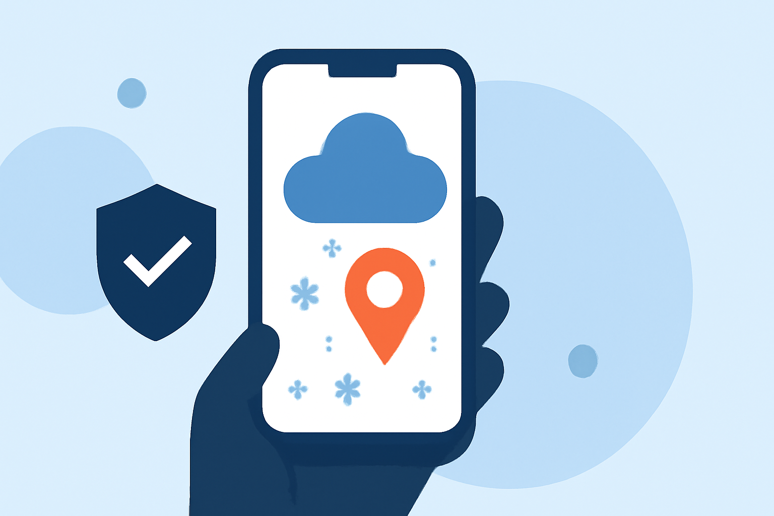 Pro Weather App Location Permissions During Winter Storms