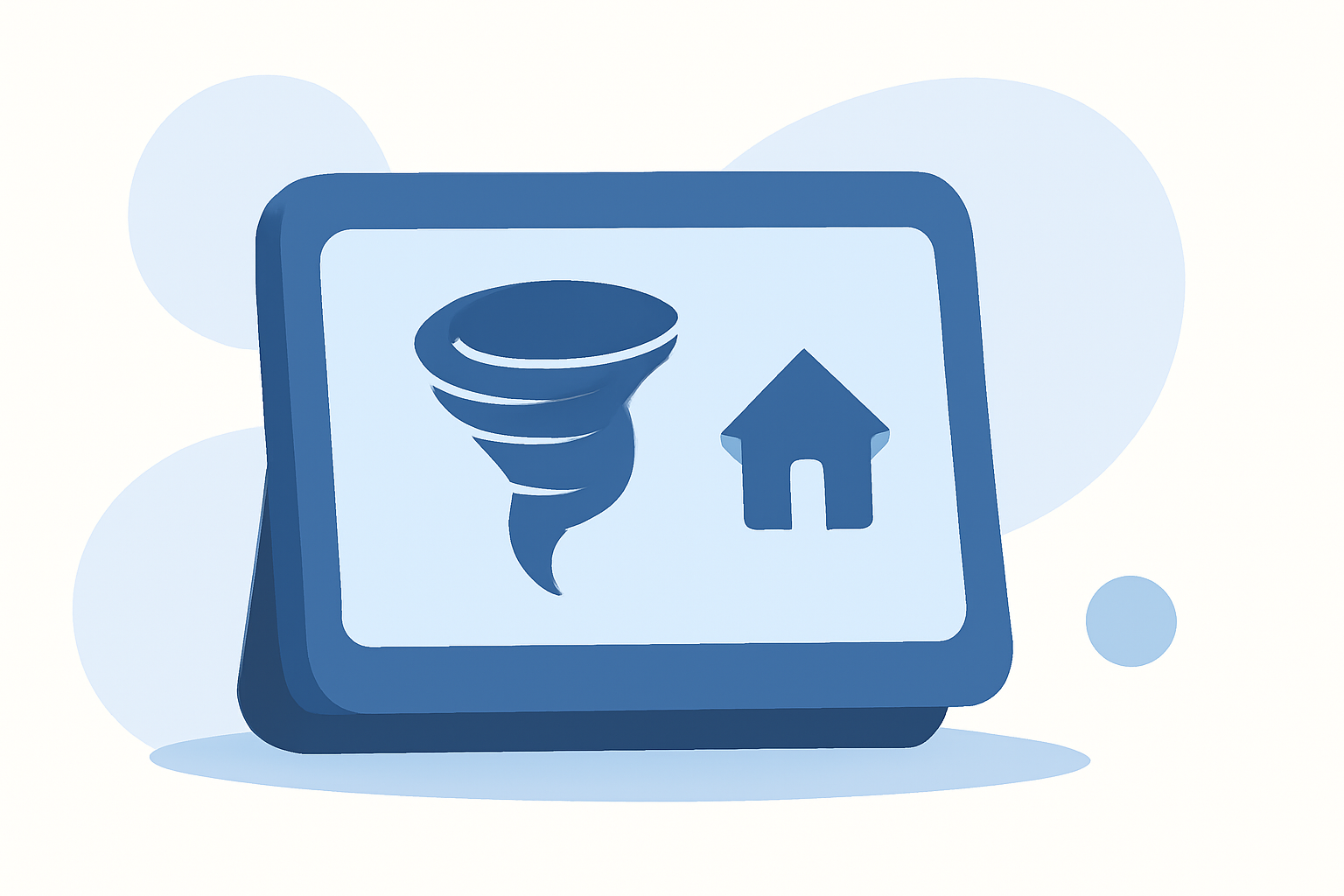 An Introduction to Tornado Shelter Options on a Smart Display