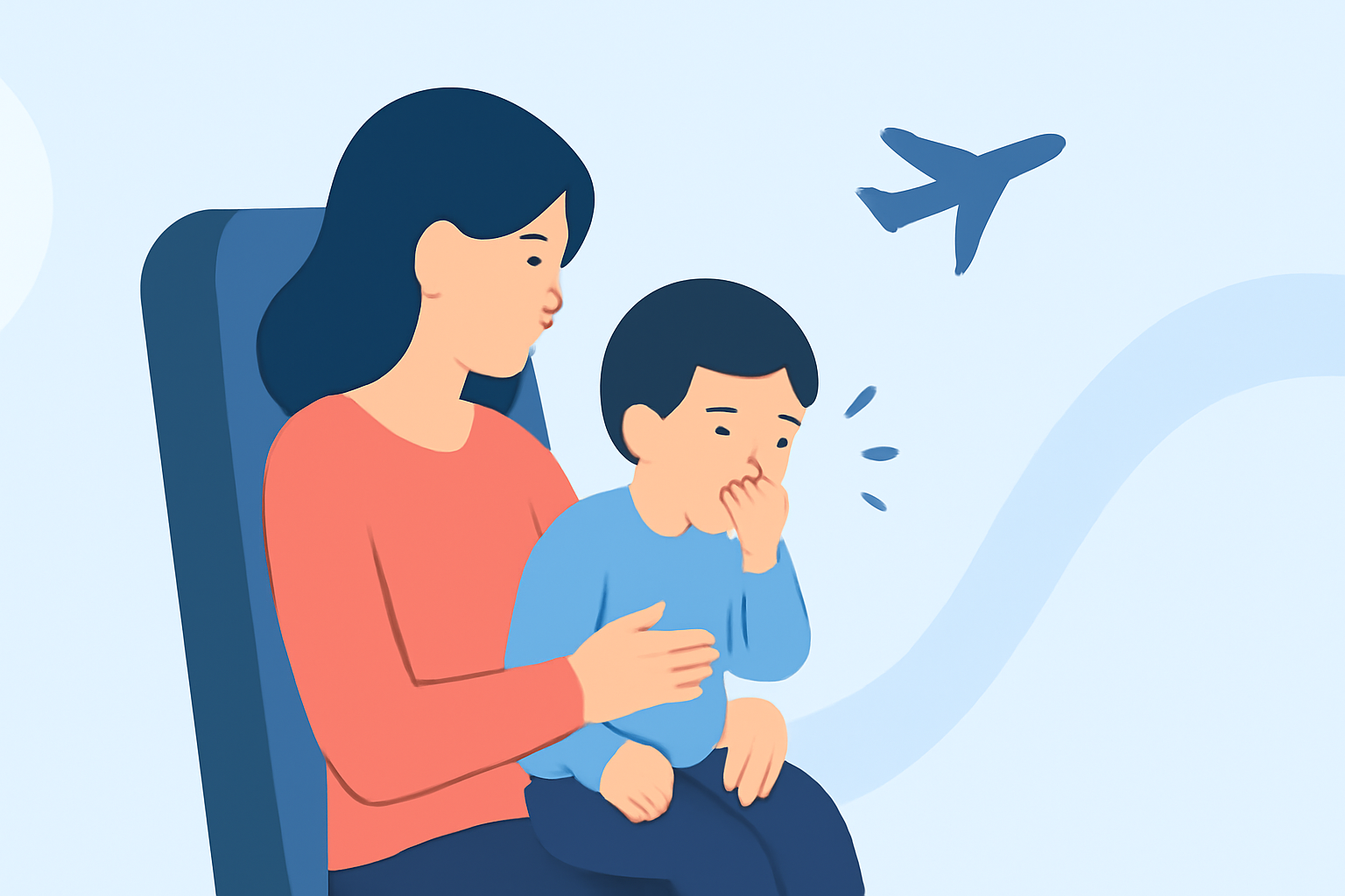 Ensuring Family Comfort During Flights: Managing Turbulence and Motion Sickness