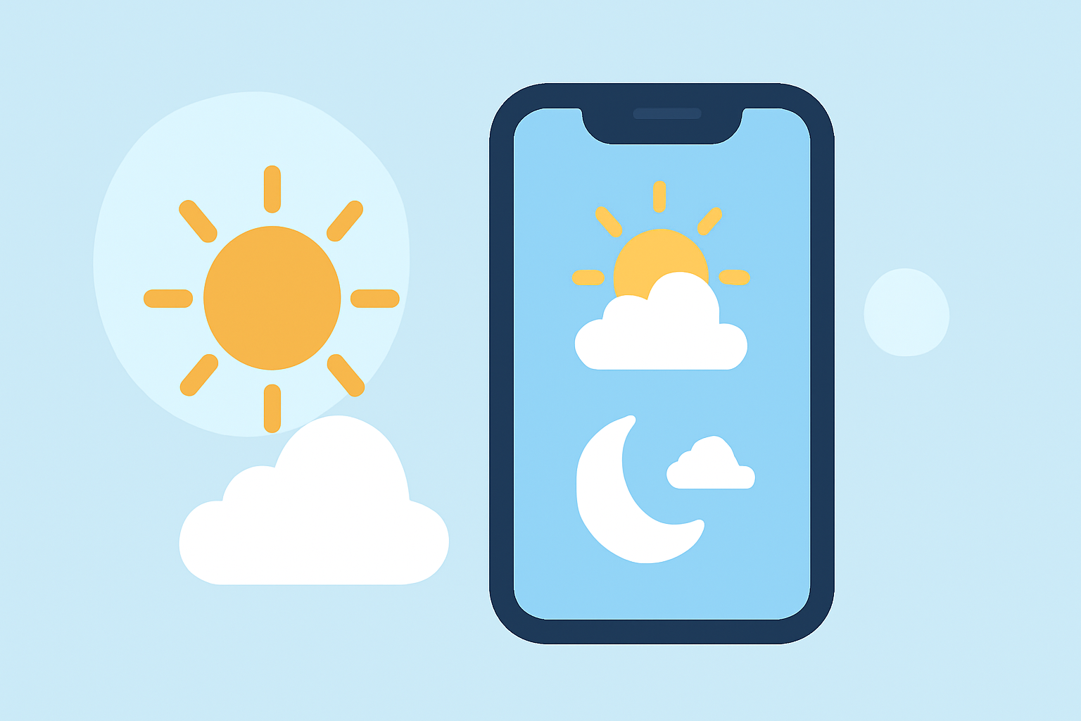 Getting Started with Morning vs. Evening Airport Weather on Your Phone