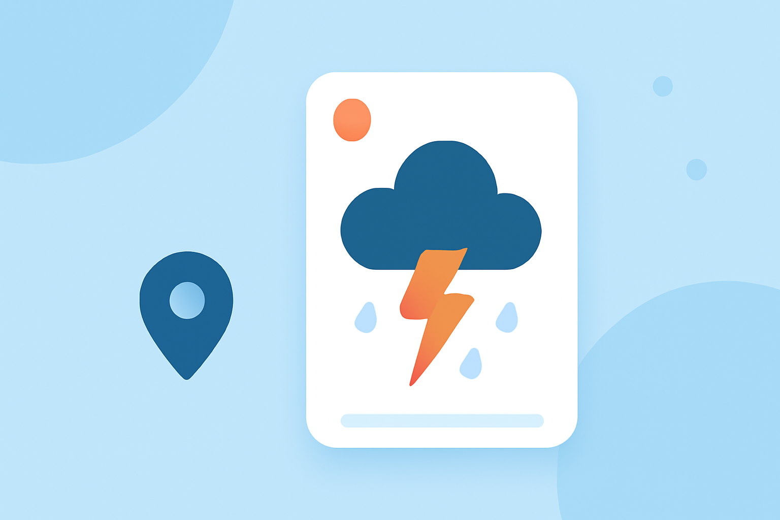 Weather Widget Locations Examples During Hurricane Season