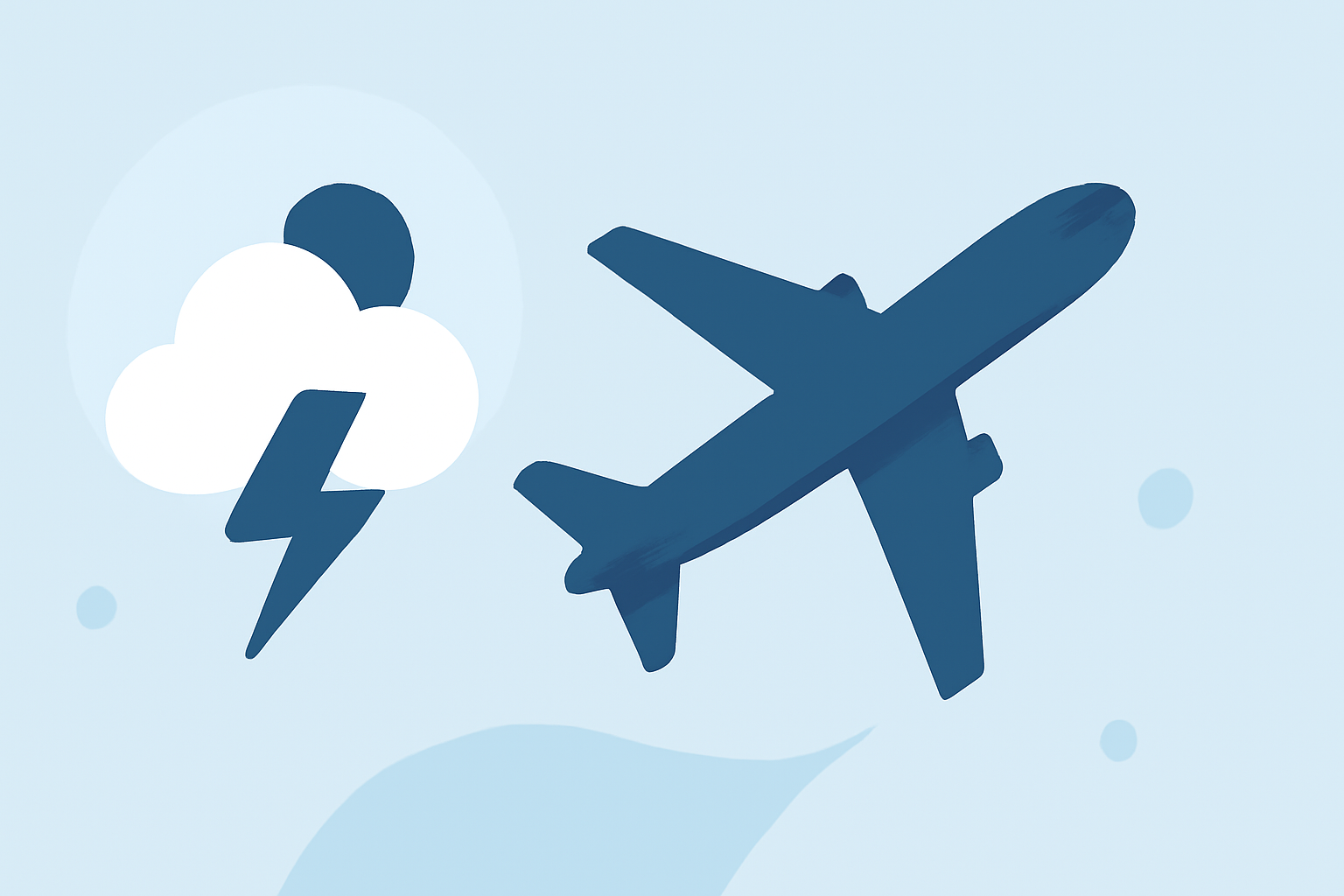 Managing Weather and Same-Day Connections for Long-Haul Flights