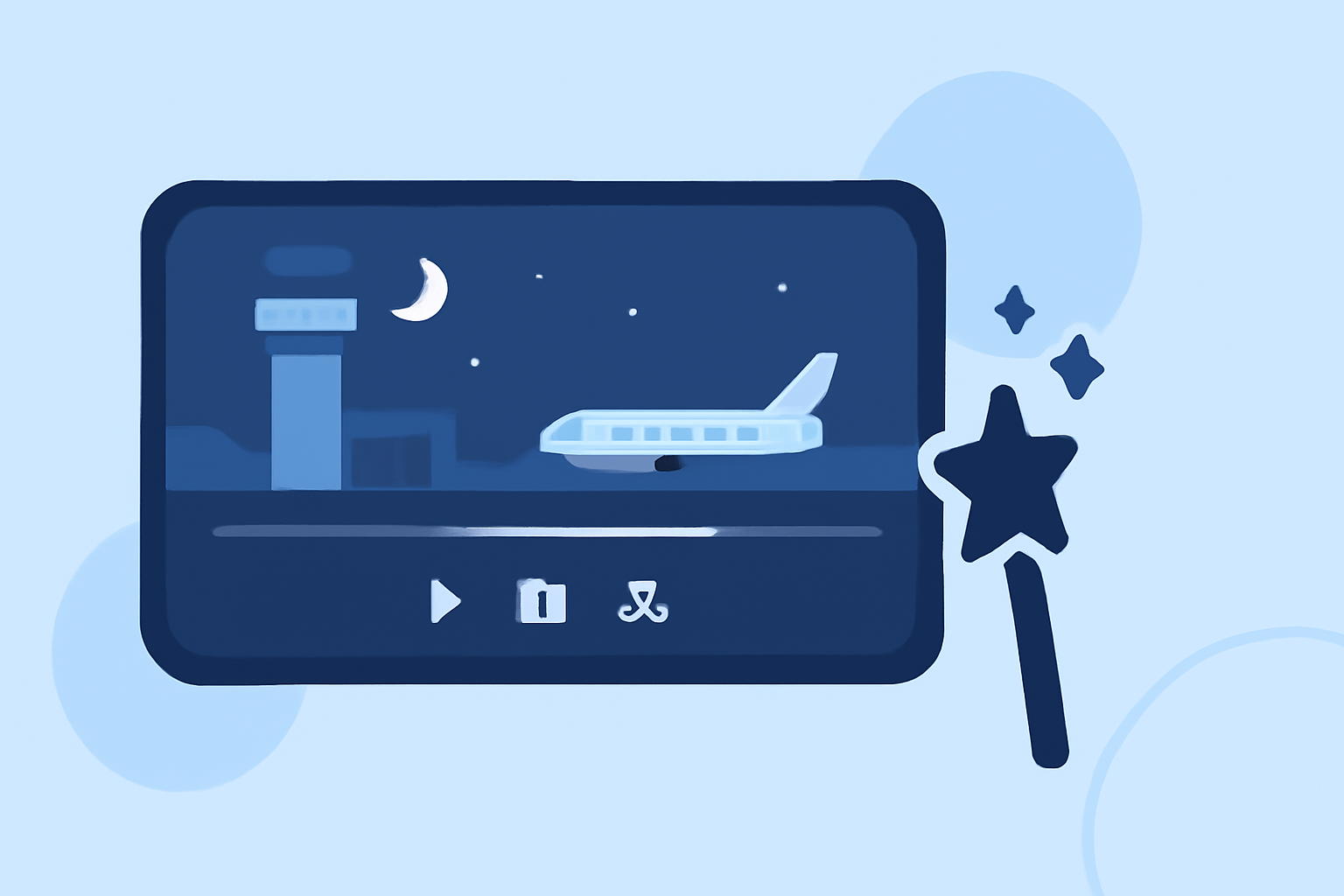 The Best Mobile Solution for Easy Airport Night Footage Edits