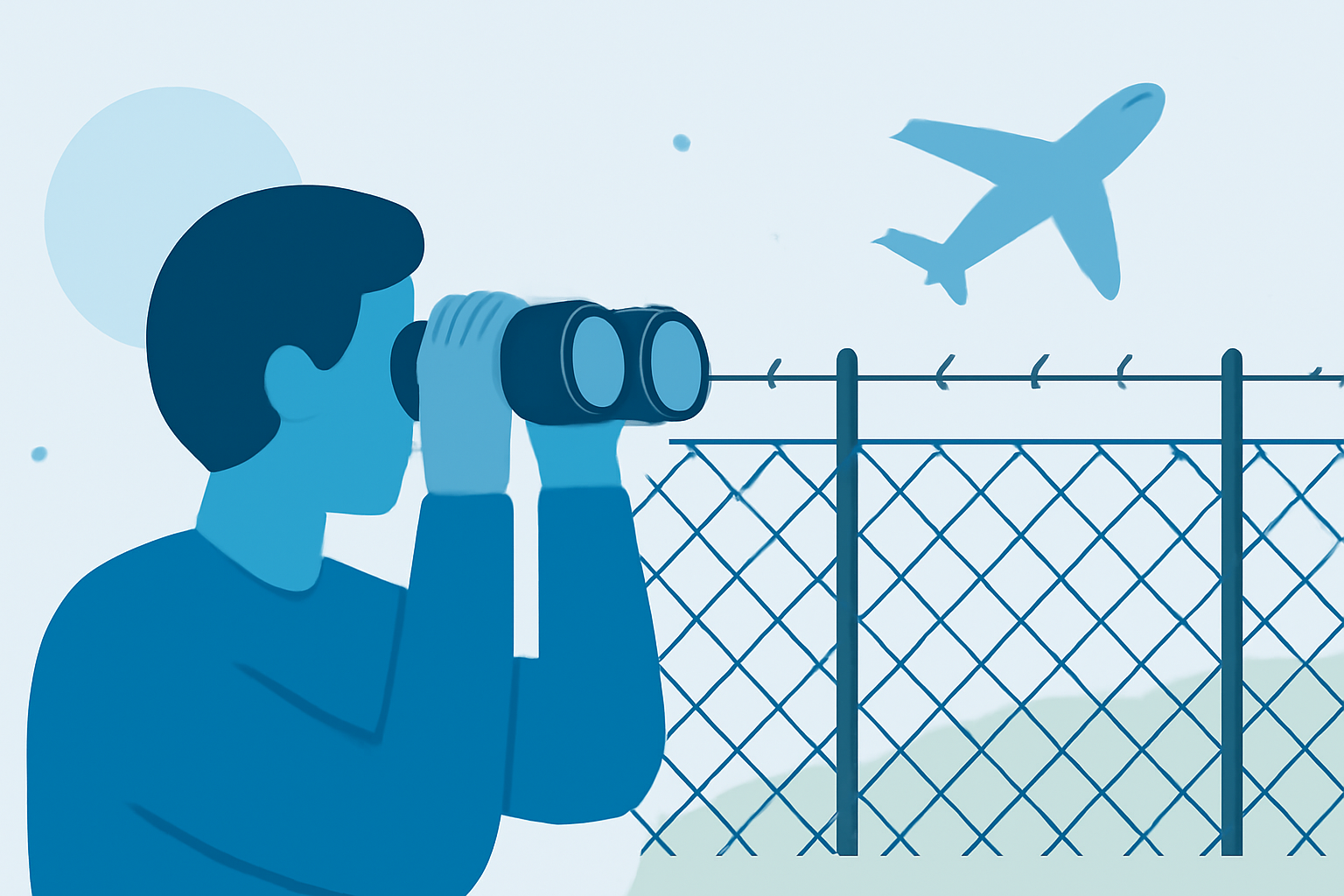 Avoiding Common Mistakes in Airport Fence Spotting
