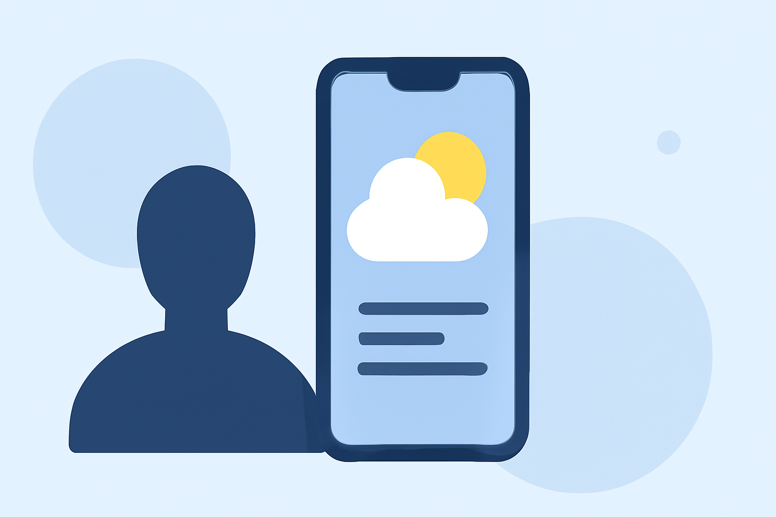 Common Morning Weather Check Questions on Android