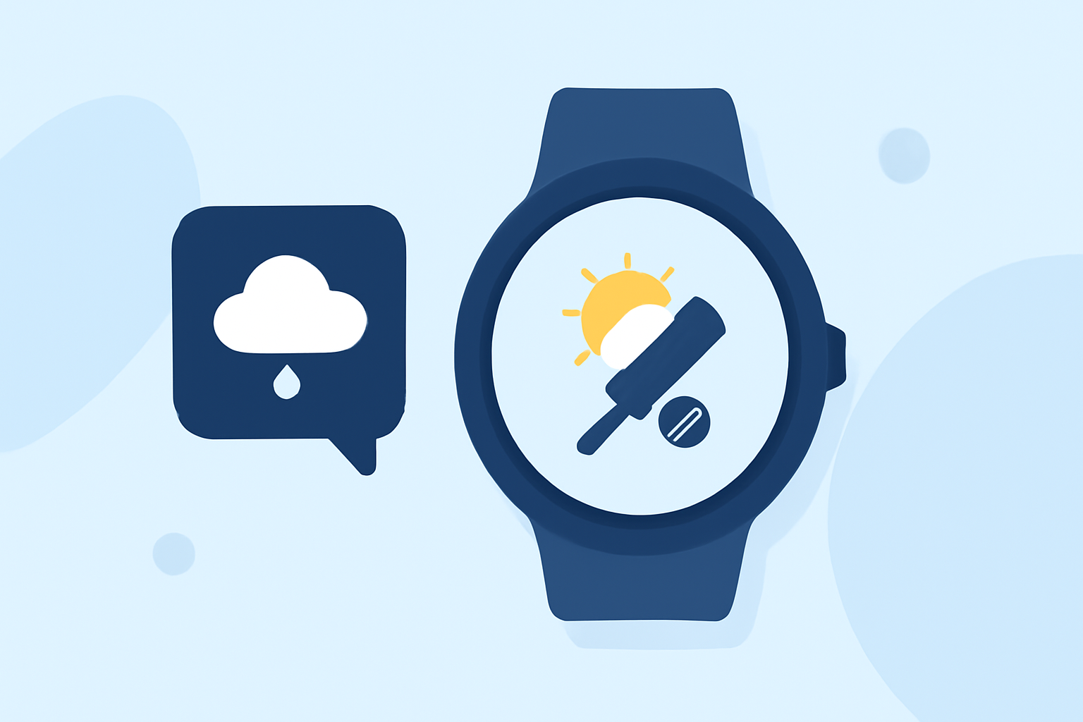 Quick Weather Updates for Cricket Matches on Wear OS