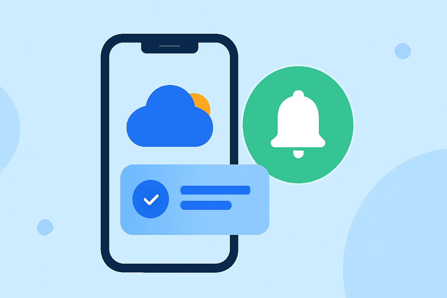Weather App Notification Permissions Checklist