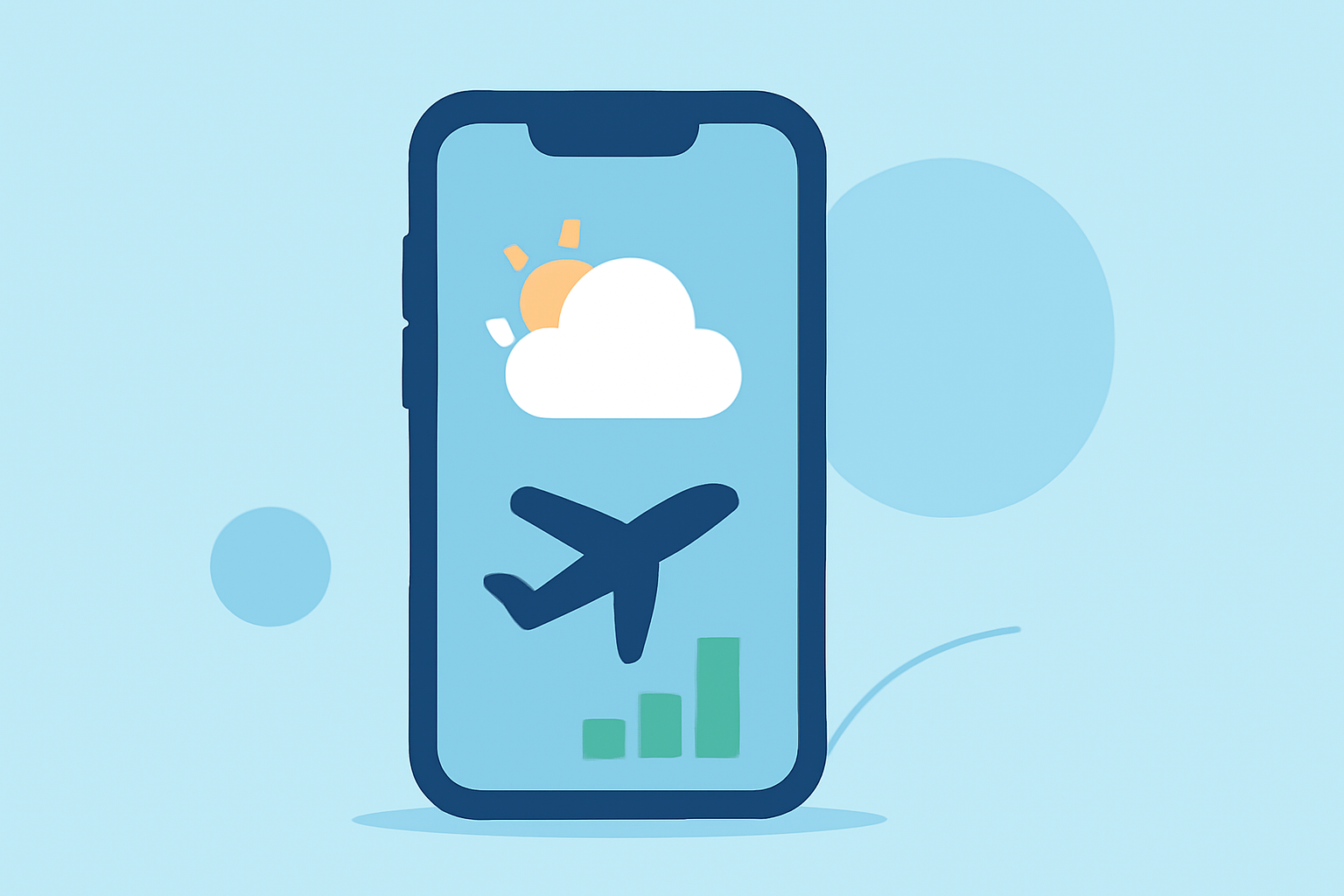 Weather Tracking and Flight Timing Tips on Your Phone