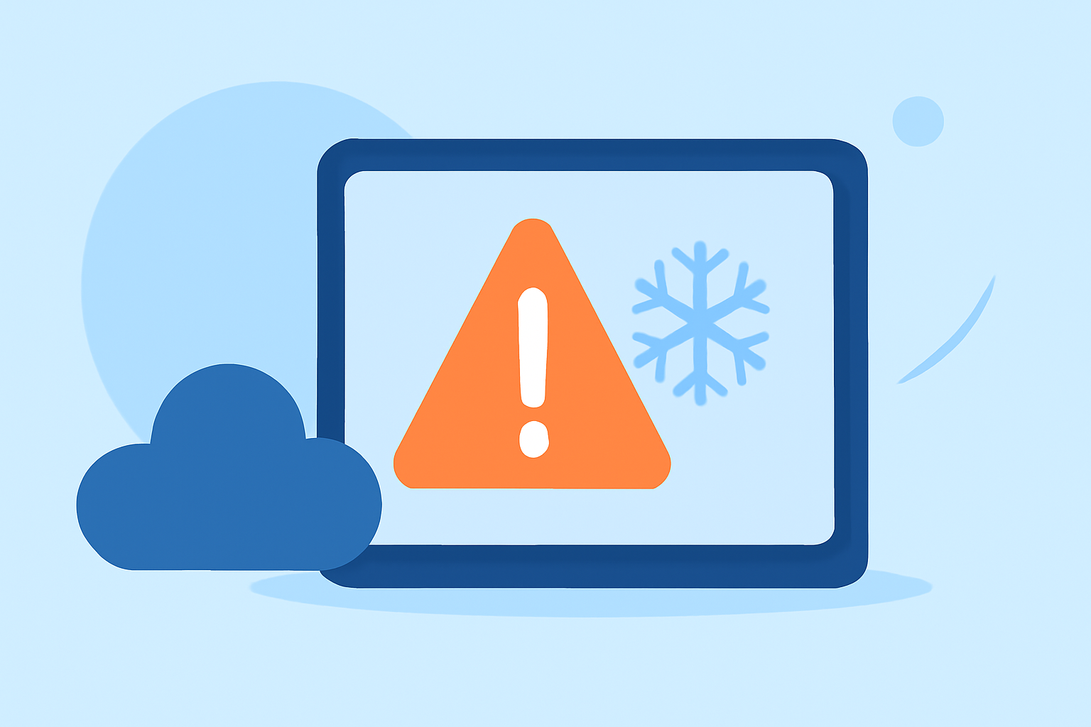Ice Storm Safety Mistakes to Avoid on a Tablet
