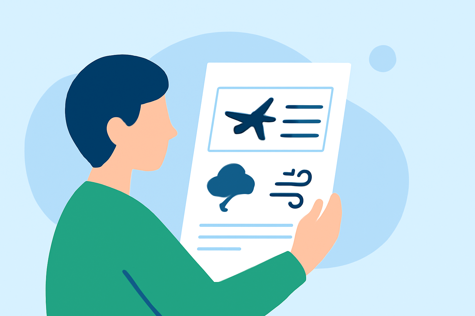 Reading an Airport Weather Report Tips the Easy Way