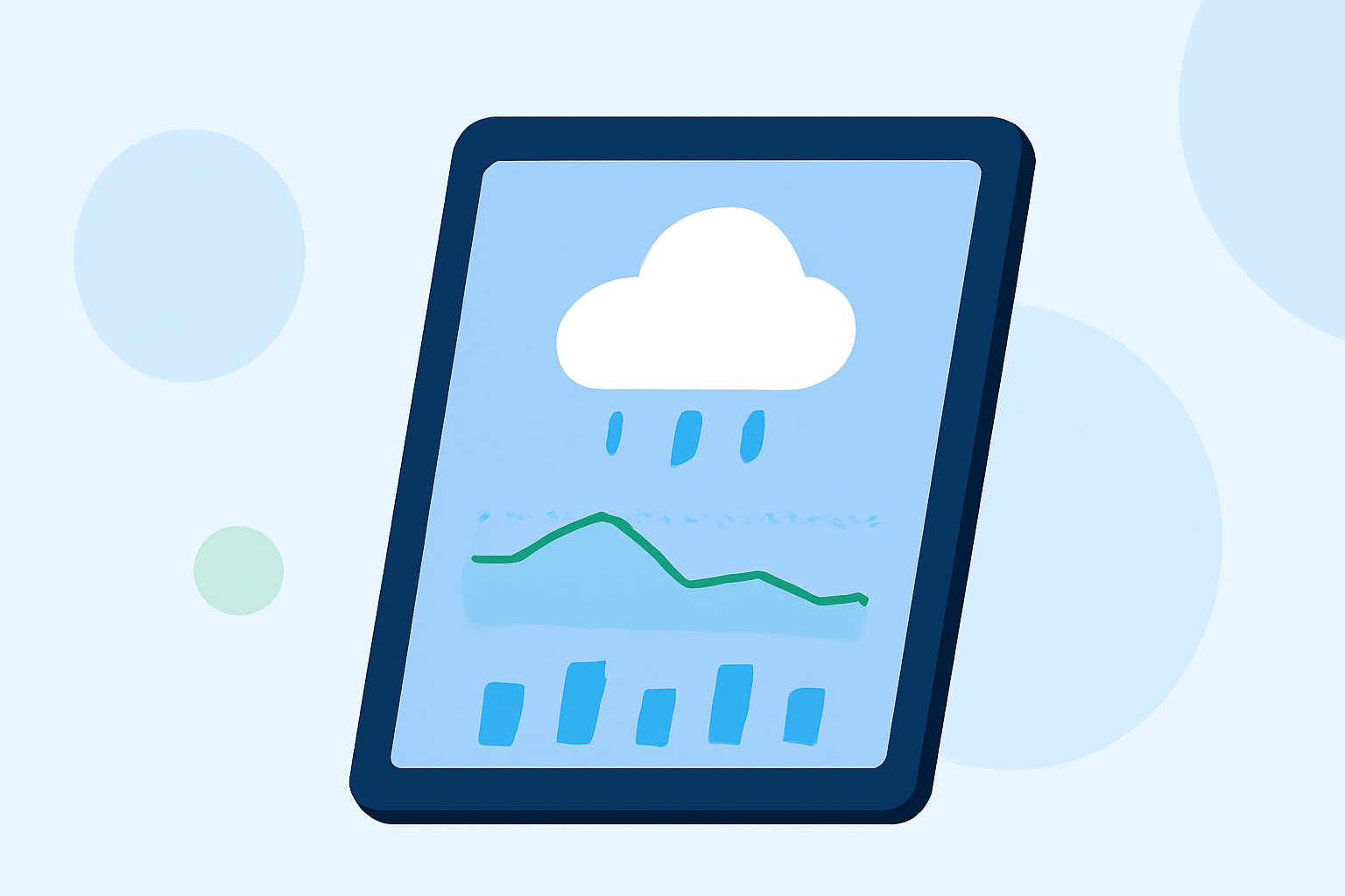 Understanding Precipitation Forecasts on iPad