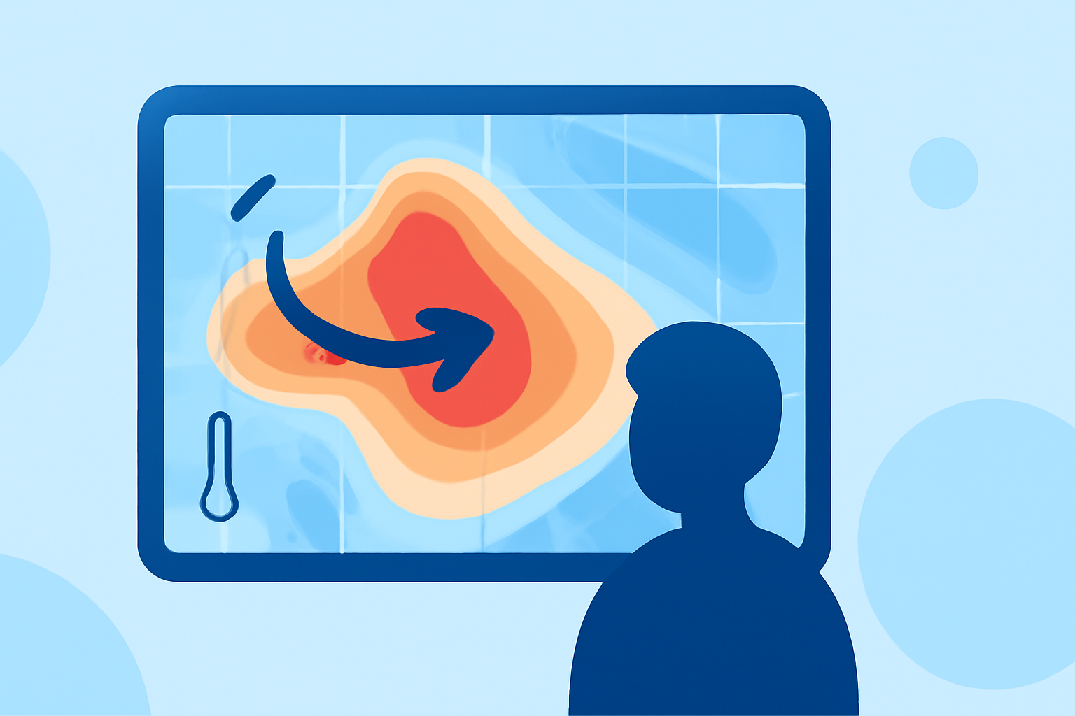 Understanding Doppler Shear Maps During Heat Waves