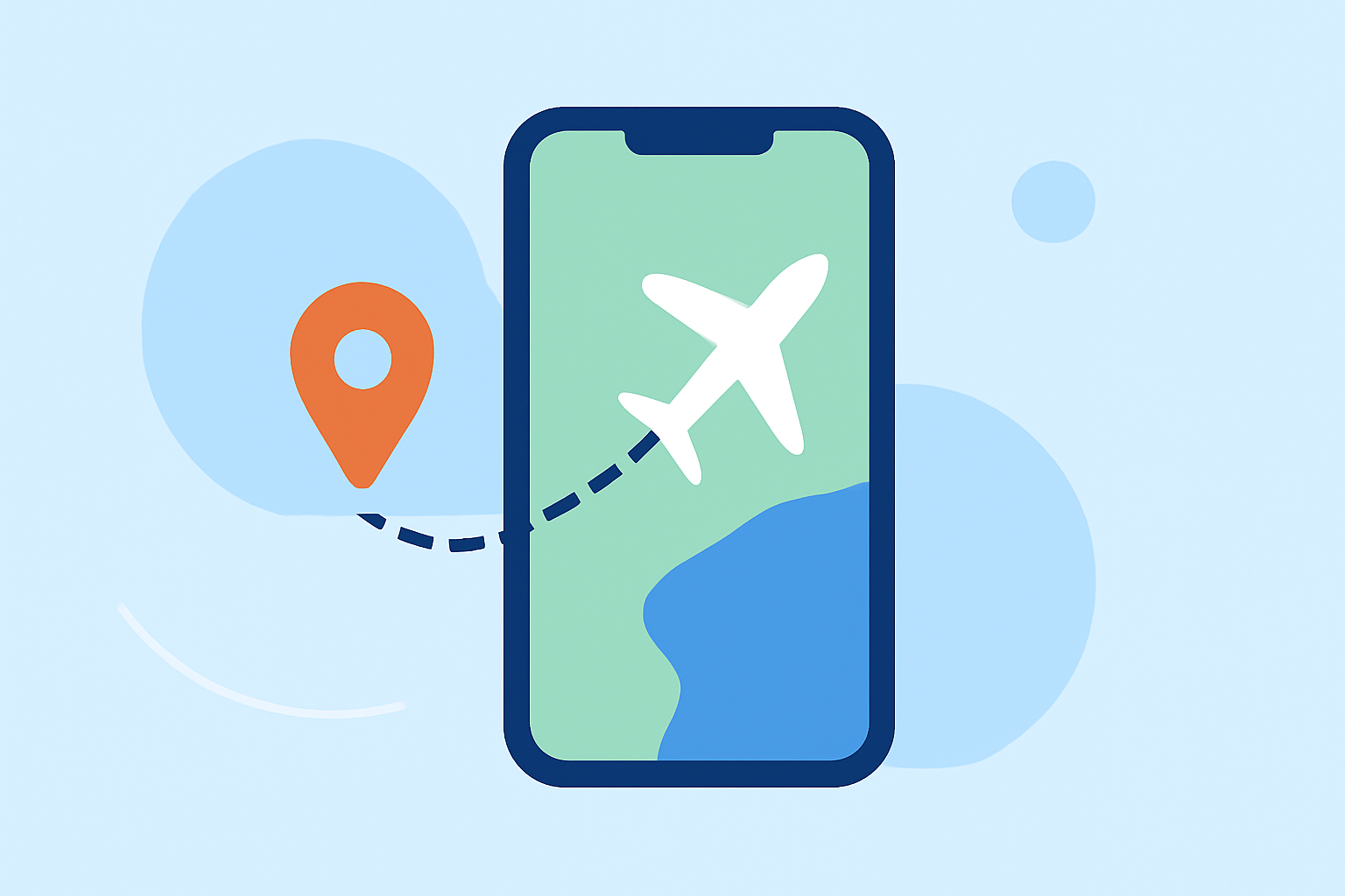 Understanding Map Overlay Transitions in Mobile Flight Tracking Apps