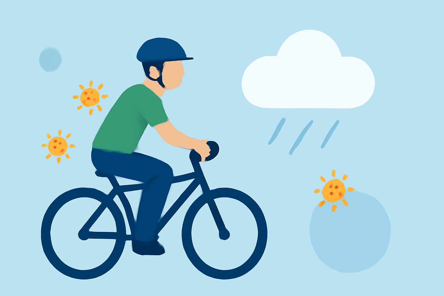 An Introduction to Weather for Outdoor Cycling During Pollen Season