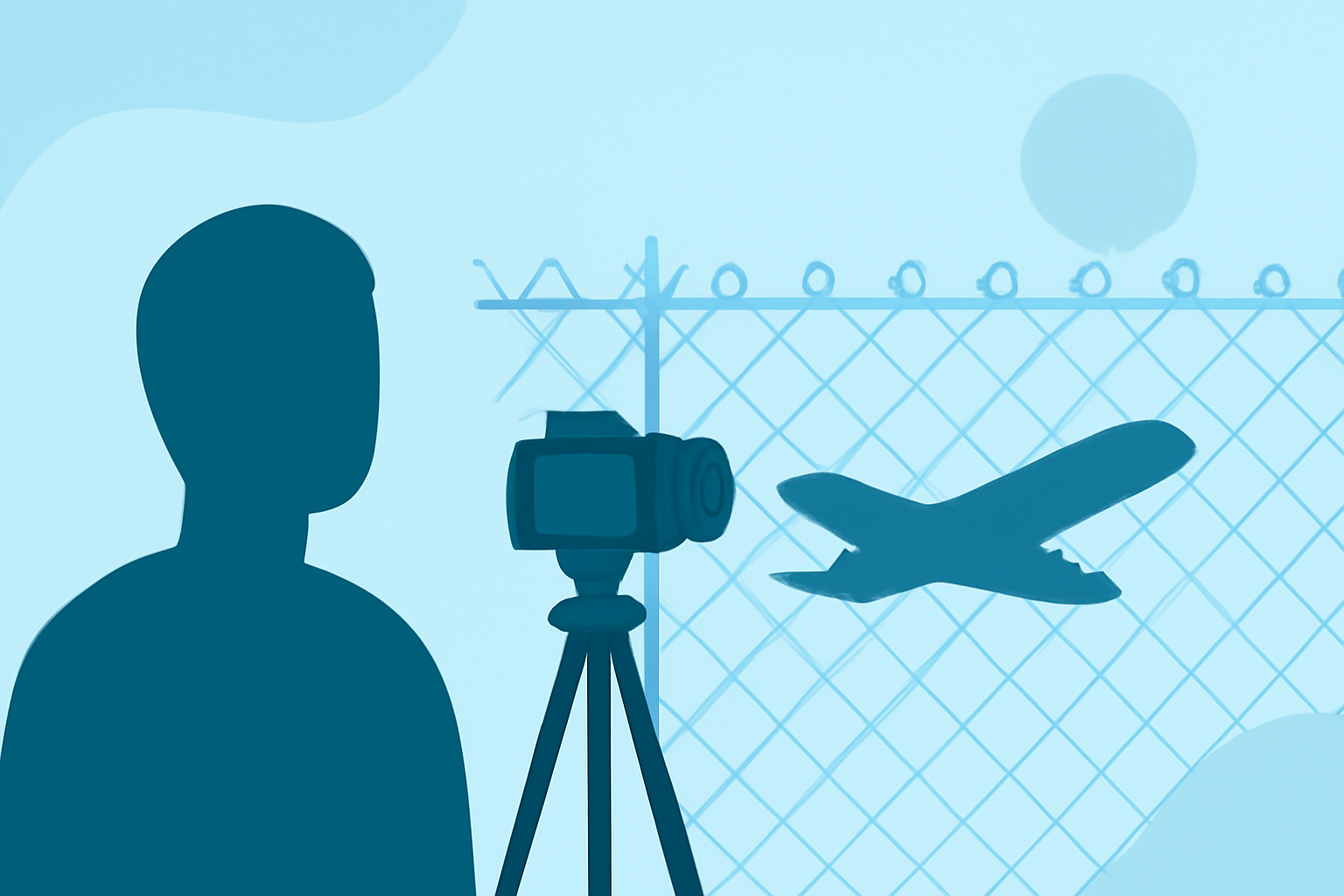 Capturing Airport Fence Plane Spotting Clips: A Beginner's Guide