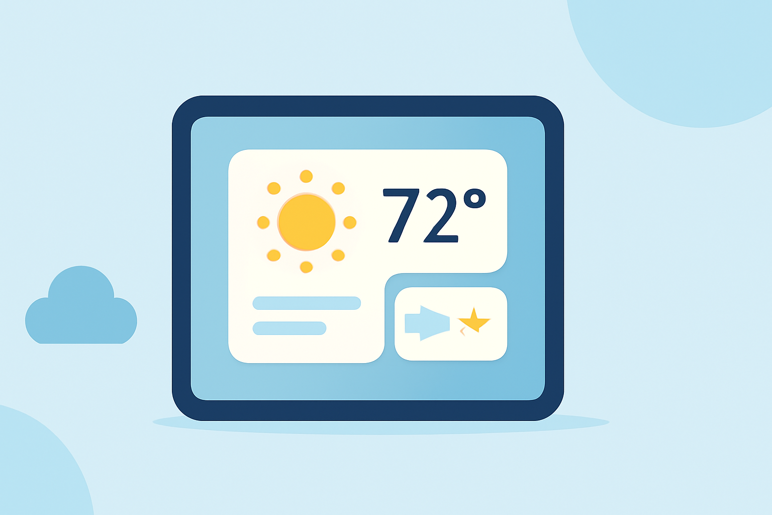 Enhancing Your iPad with Quick Weather Widgets