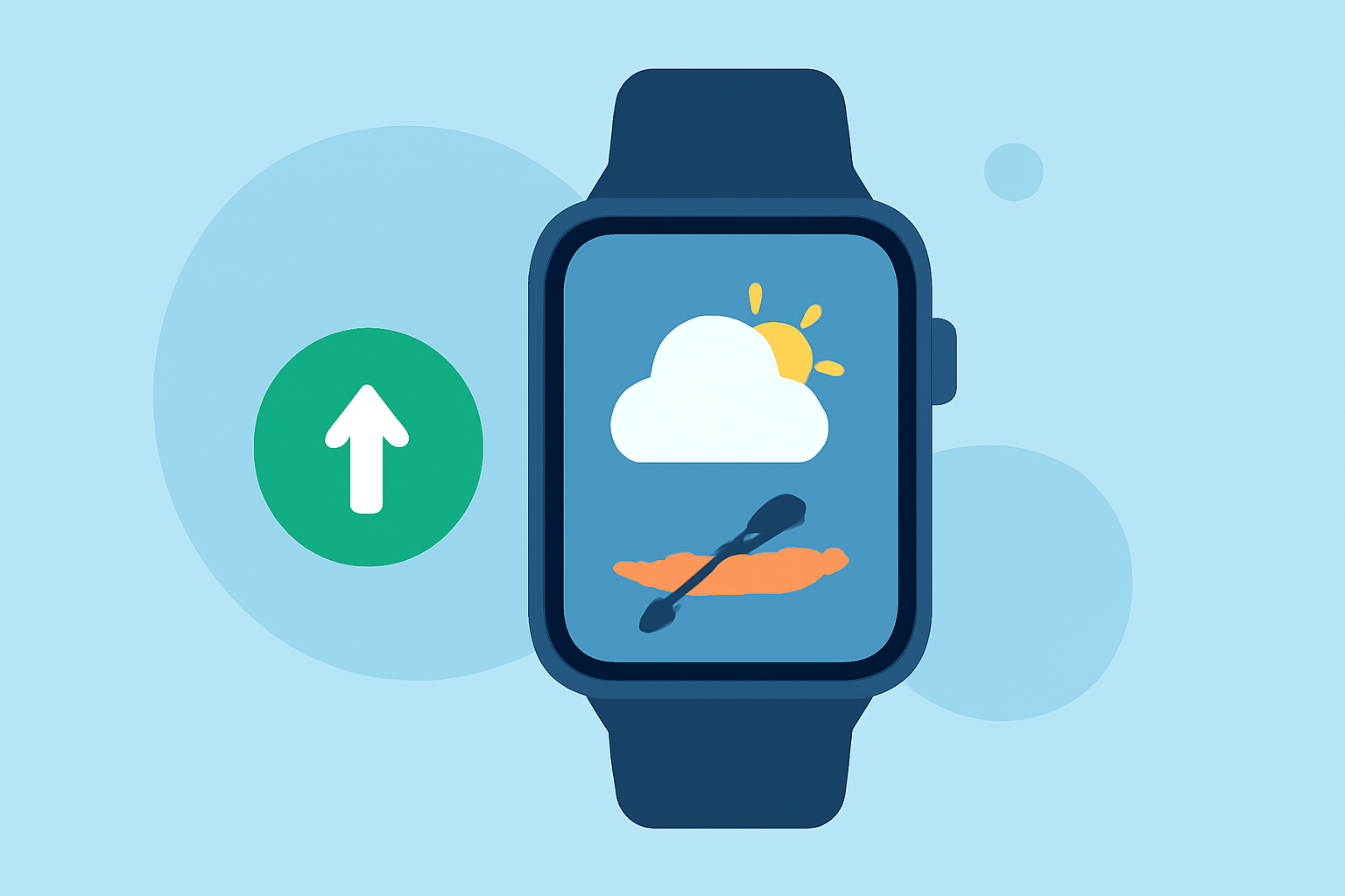Essential Weather Apps for Kayaking on Wear OS