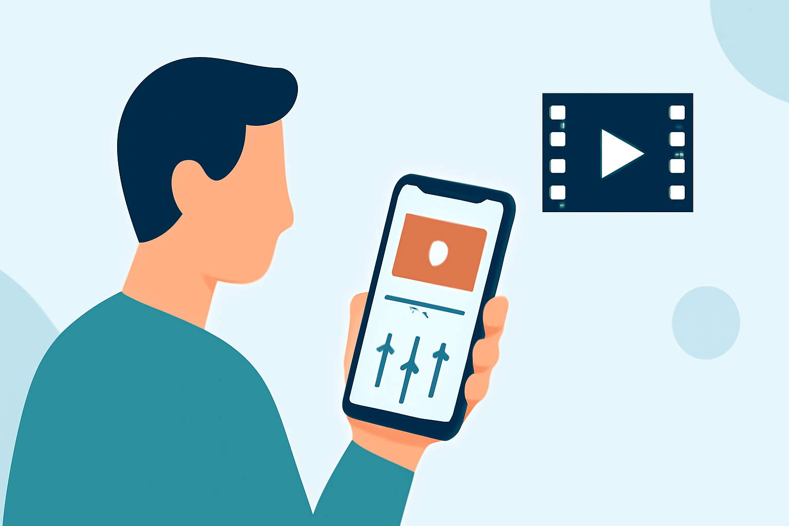 Landing Footage Edits Workflow with a Phone Only