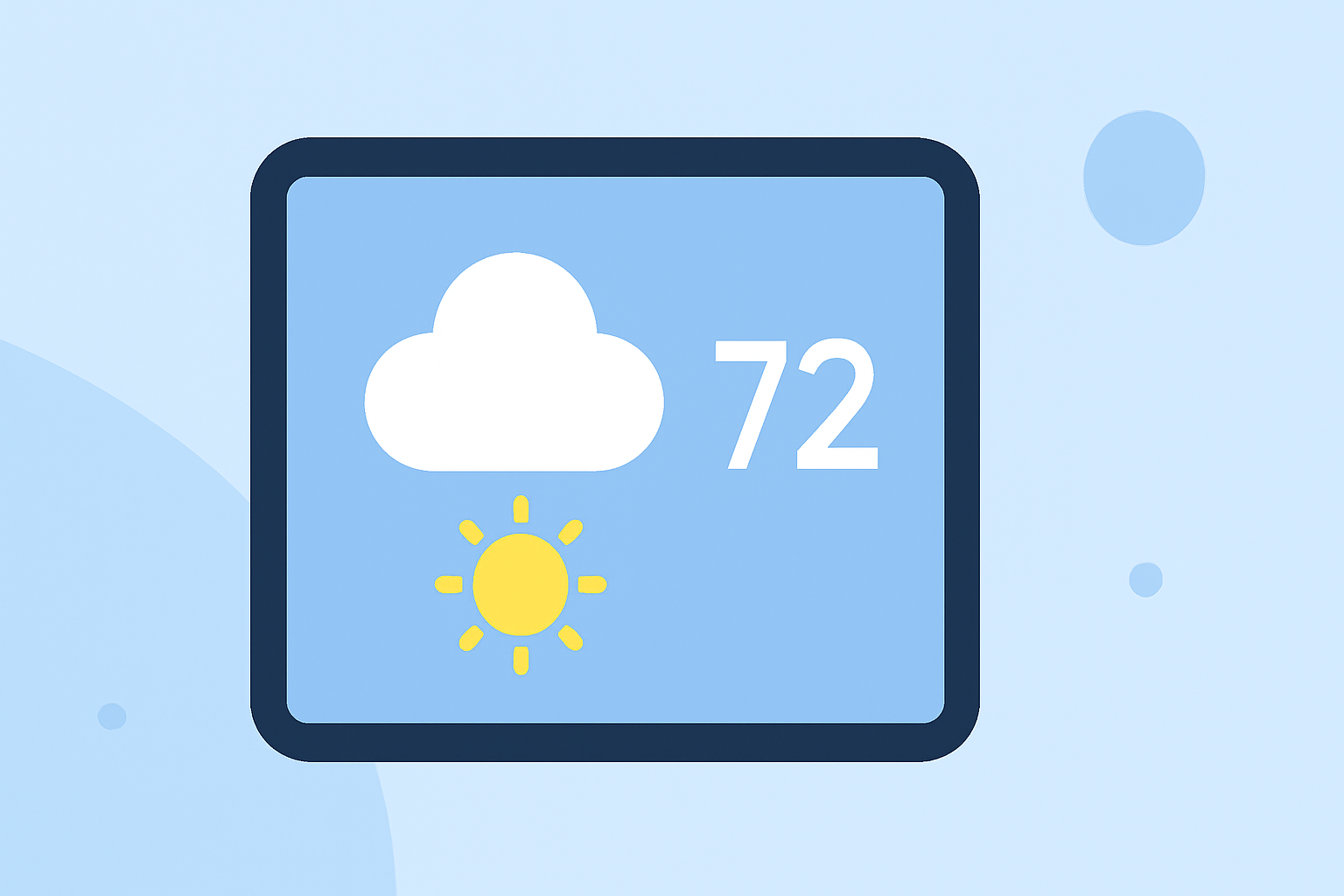 Achieving an Efficient Glanceable Weather Widgets Workflow on iPad