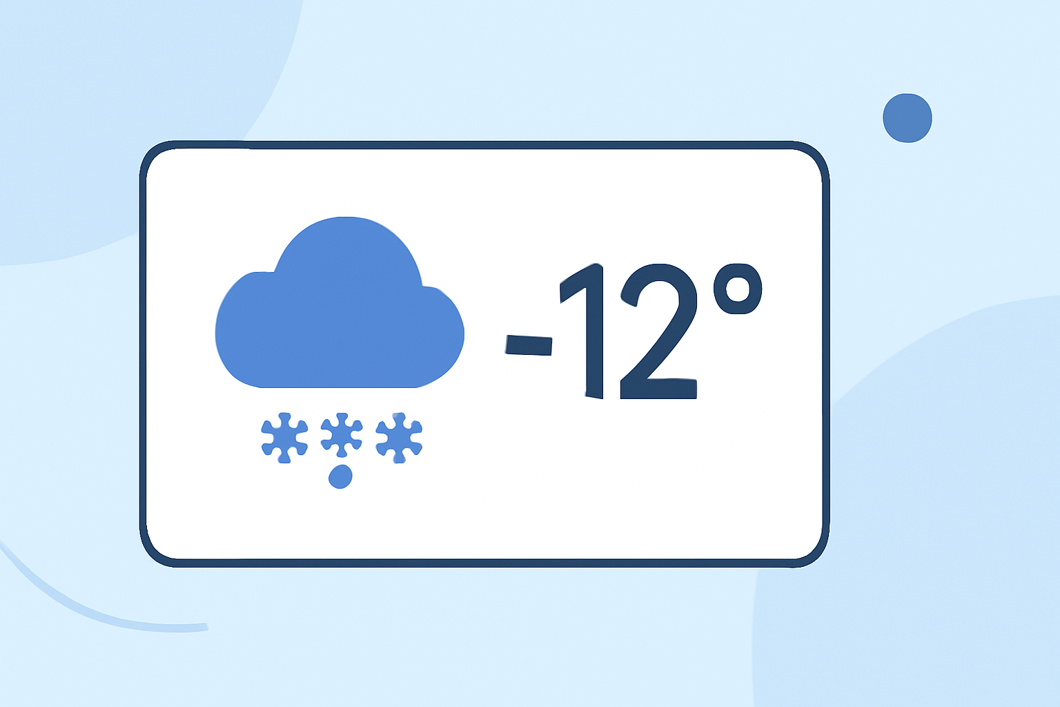 Comprehensive Guide to Large Weather Widgets for Winter Storms