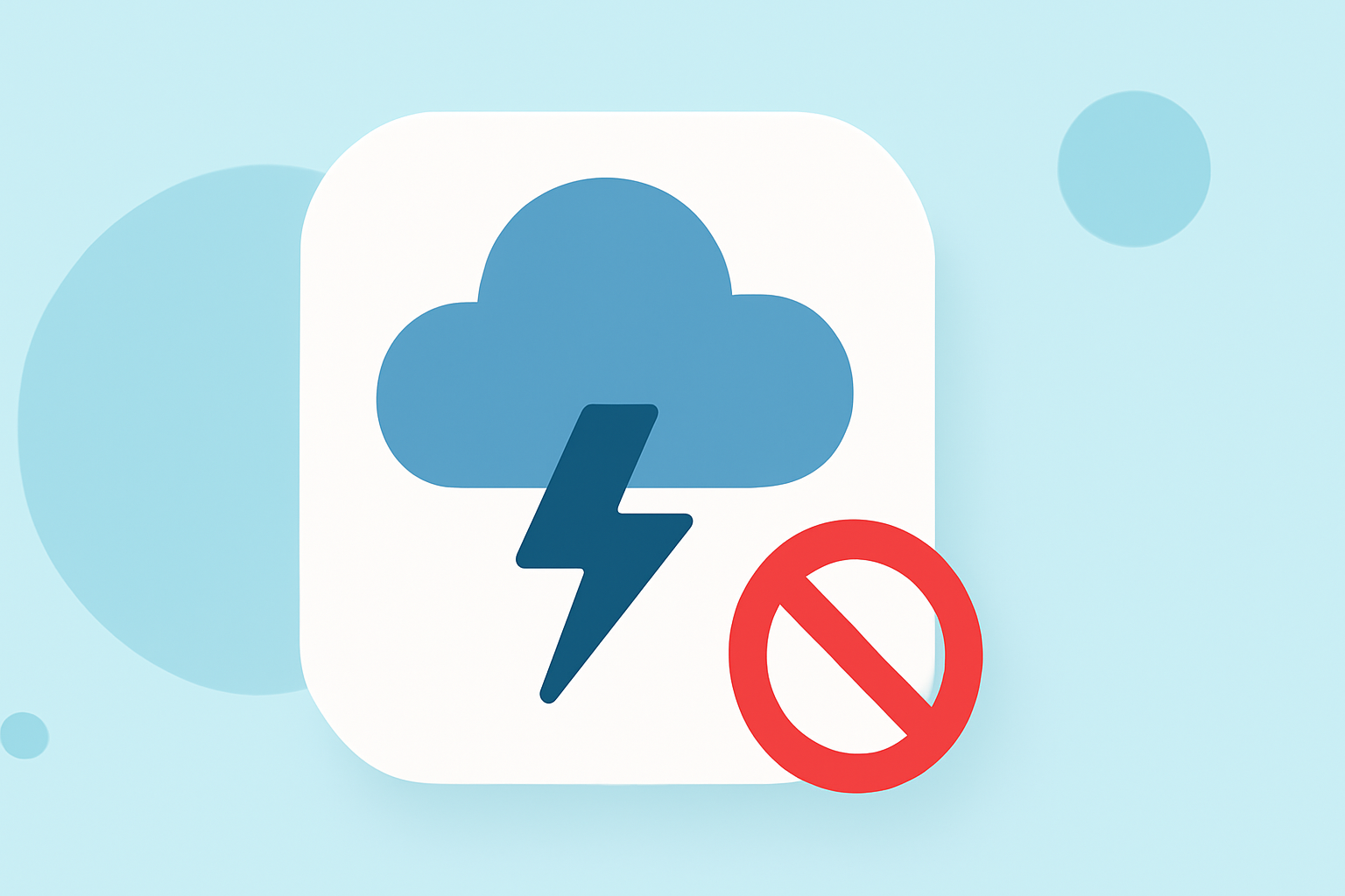 Weather Notification Do-Not-Disturb Checklist