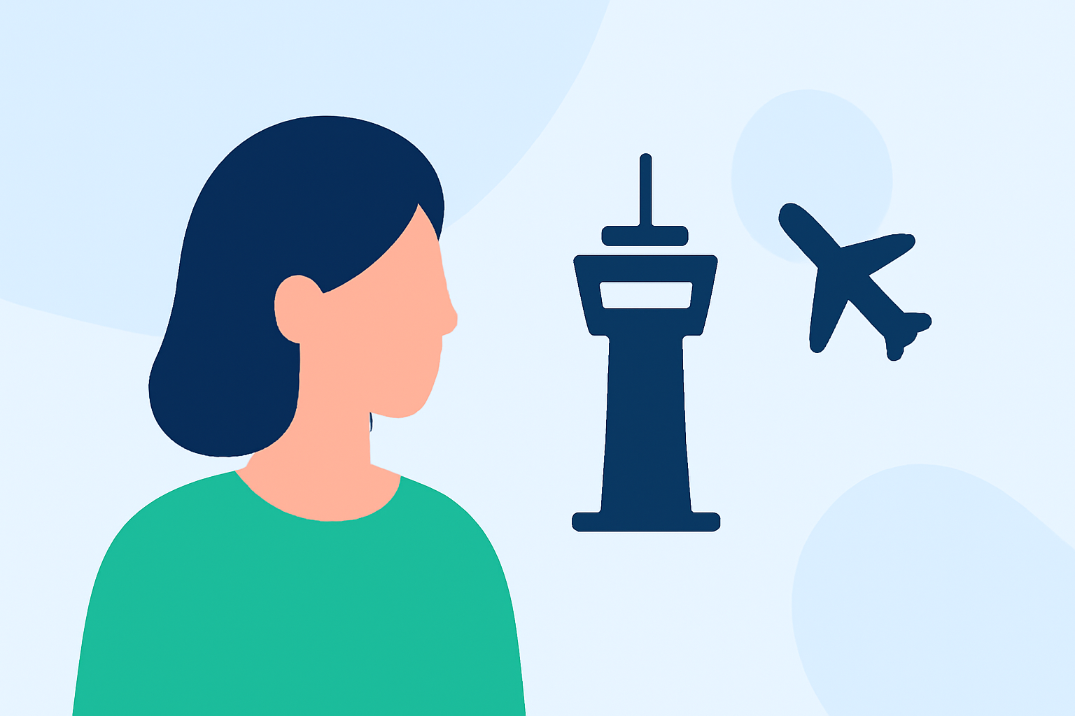 Maximizing Visibility at the Airport for Family Vacations