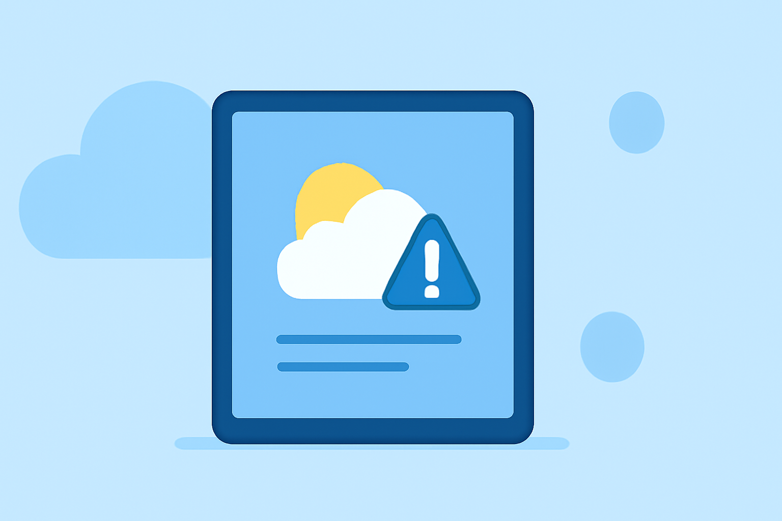 How to Set Up an Easy Weather Alert System on Your Tablet