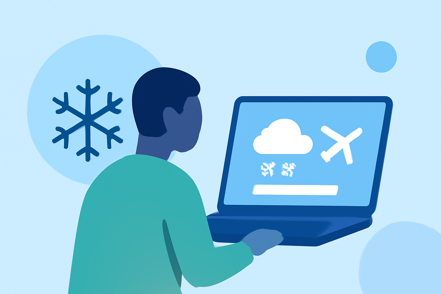 Essential Tips for Tracking Winter Weather Before Your Flight