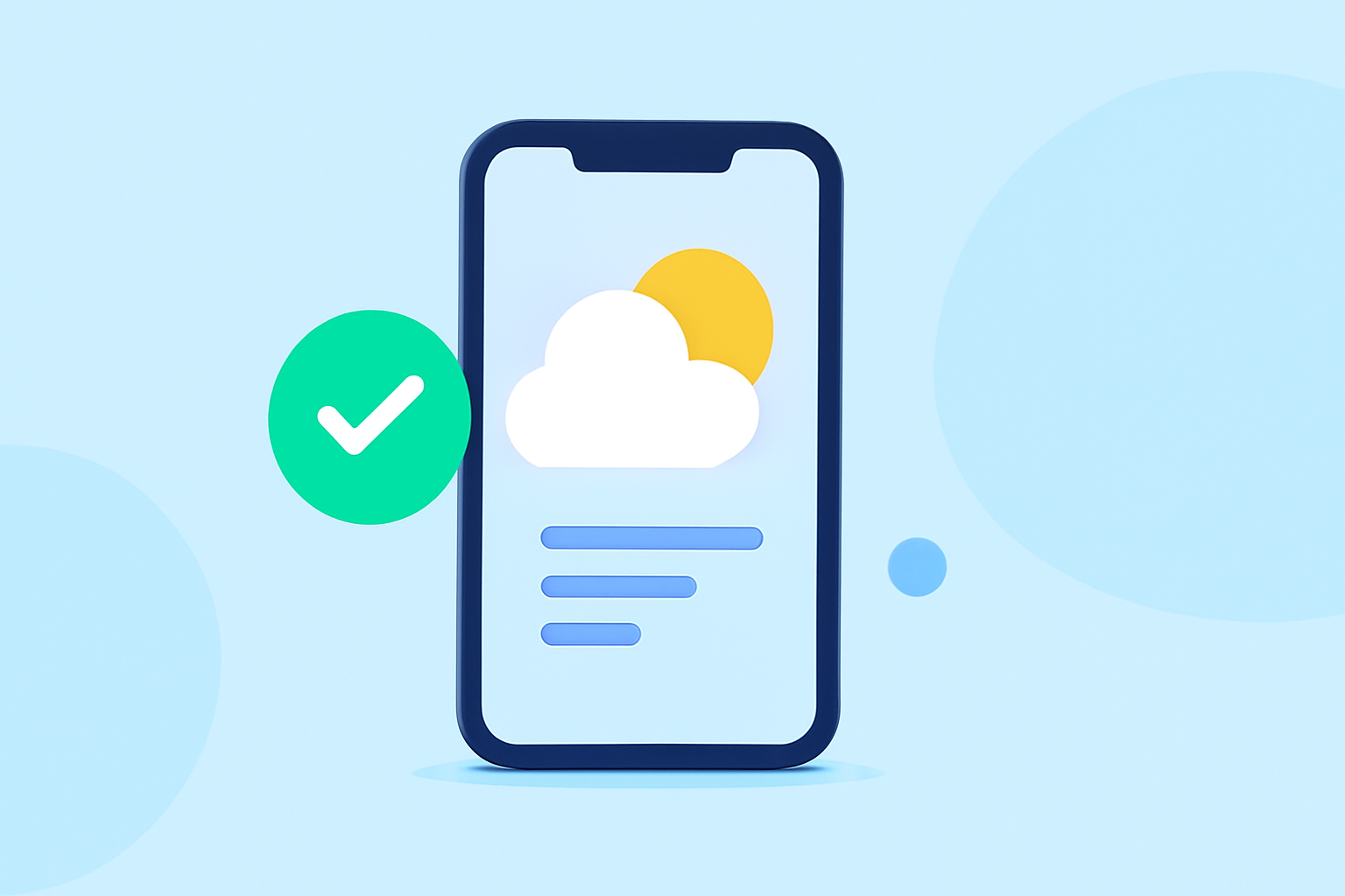 Quickly Track Weather During Your Travel Day with iPhone