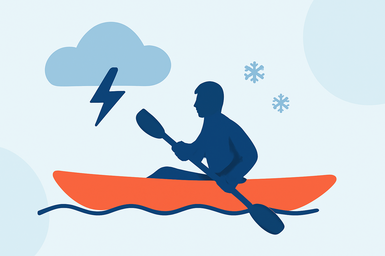 Understanding Weather for Kayaking During Winter Storms