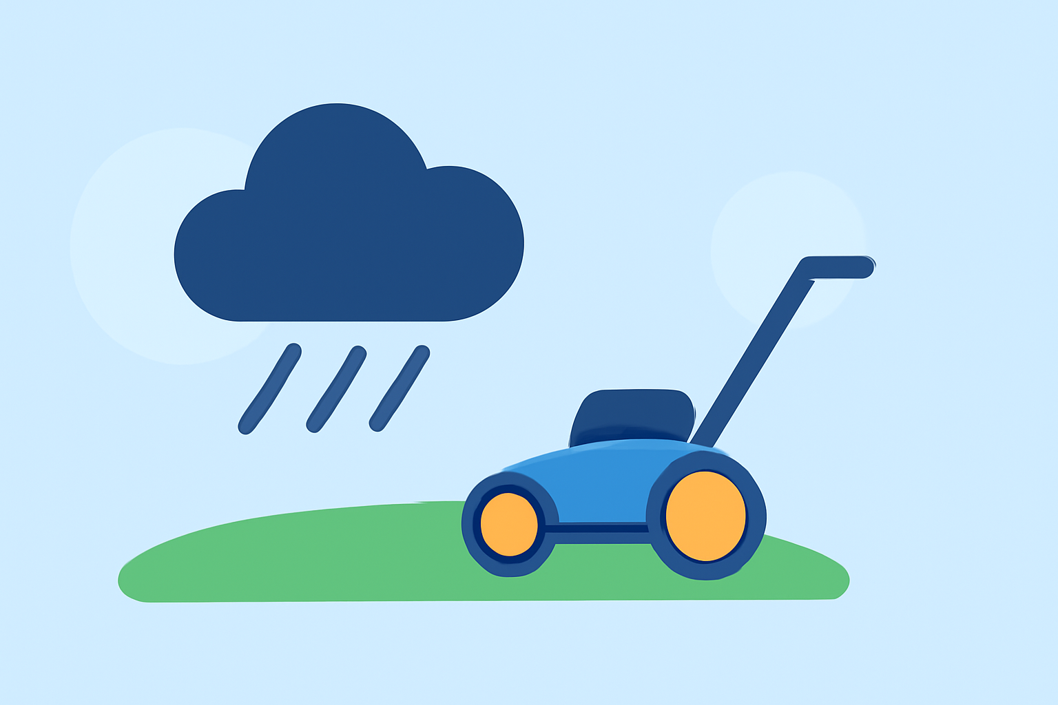 Easy Weather for Lawn Care During Severe Weather