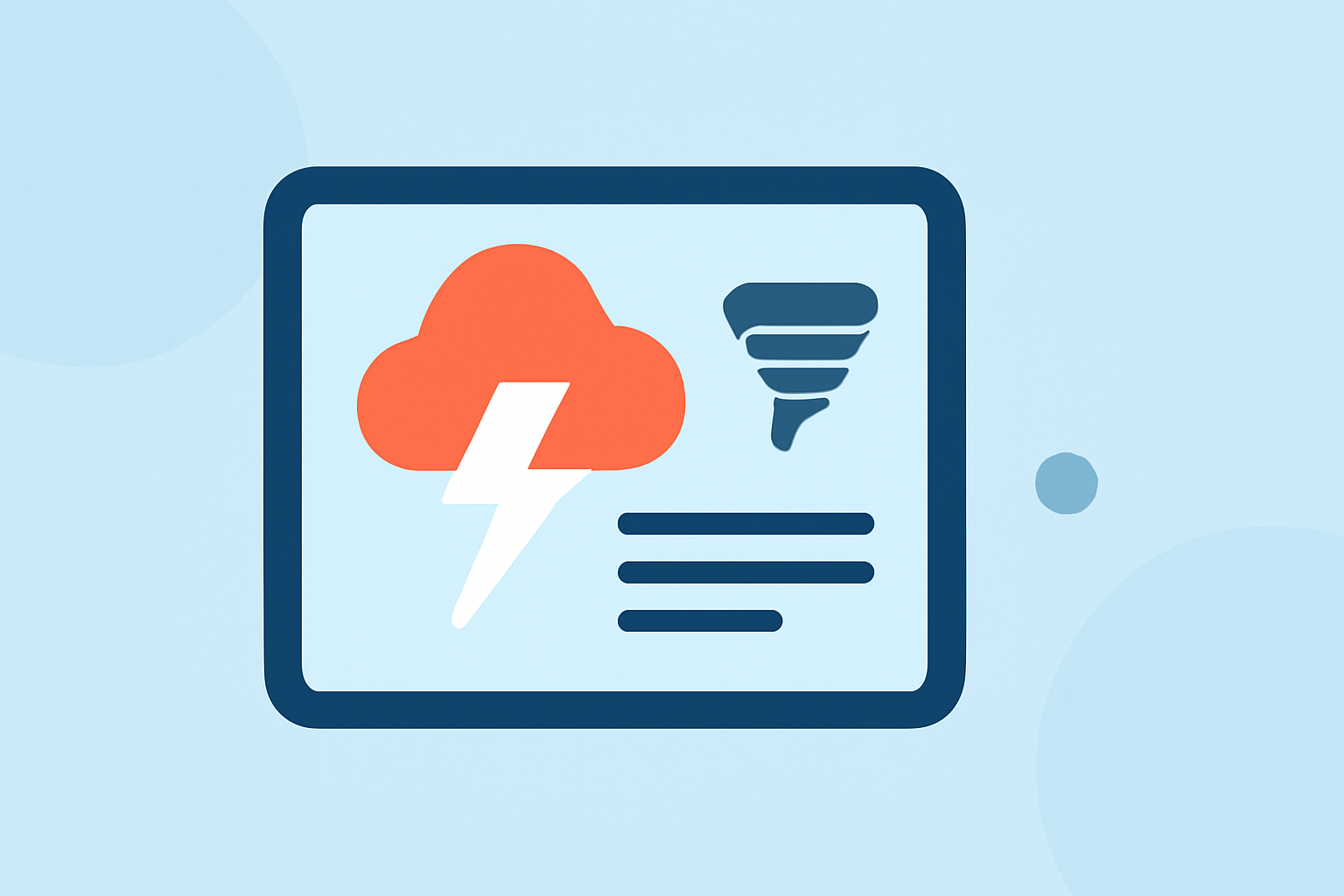 Pro Severe Weather Basics on a Tablet