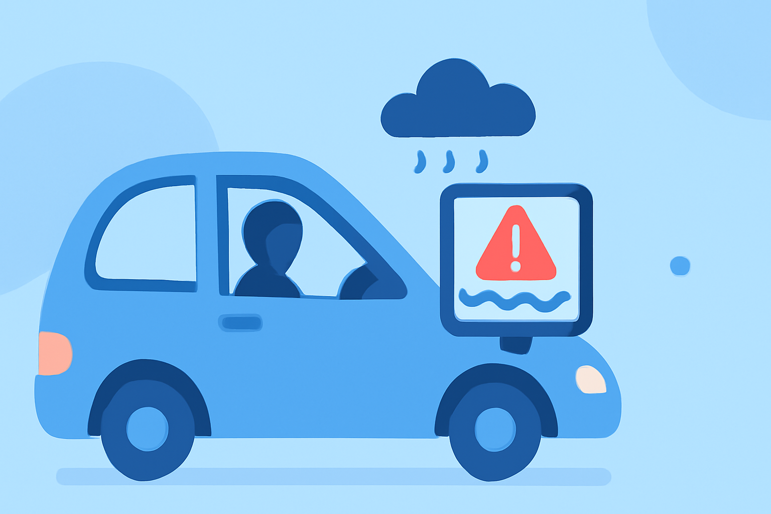 Stay Safe on the Road: Real-Time Flood Alerts in Your Car