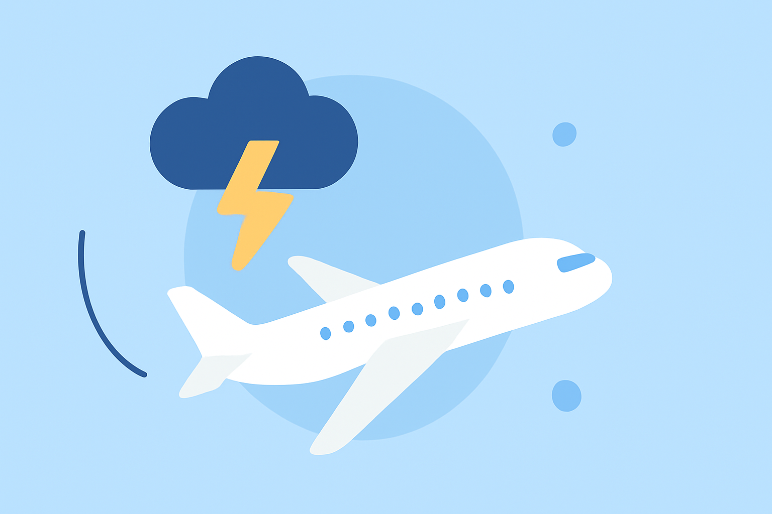 Tips for Traveling Through Thunderstorms: A Guide for Long-Haul Flights