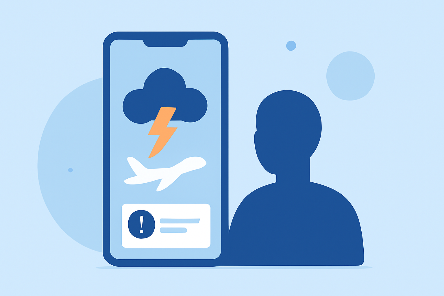 How to Stay Informed About Storm-Related Flight Delays on Your Phone