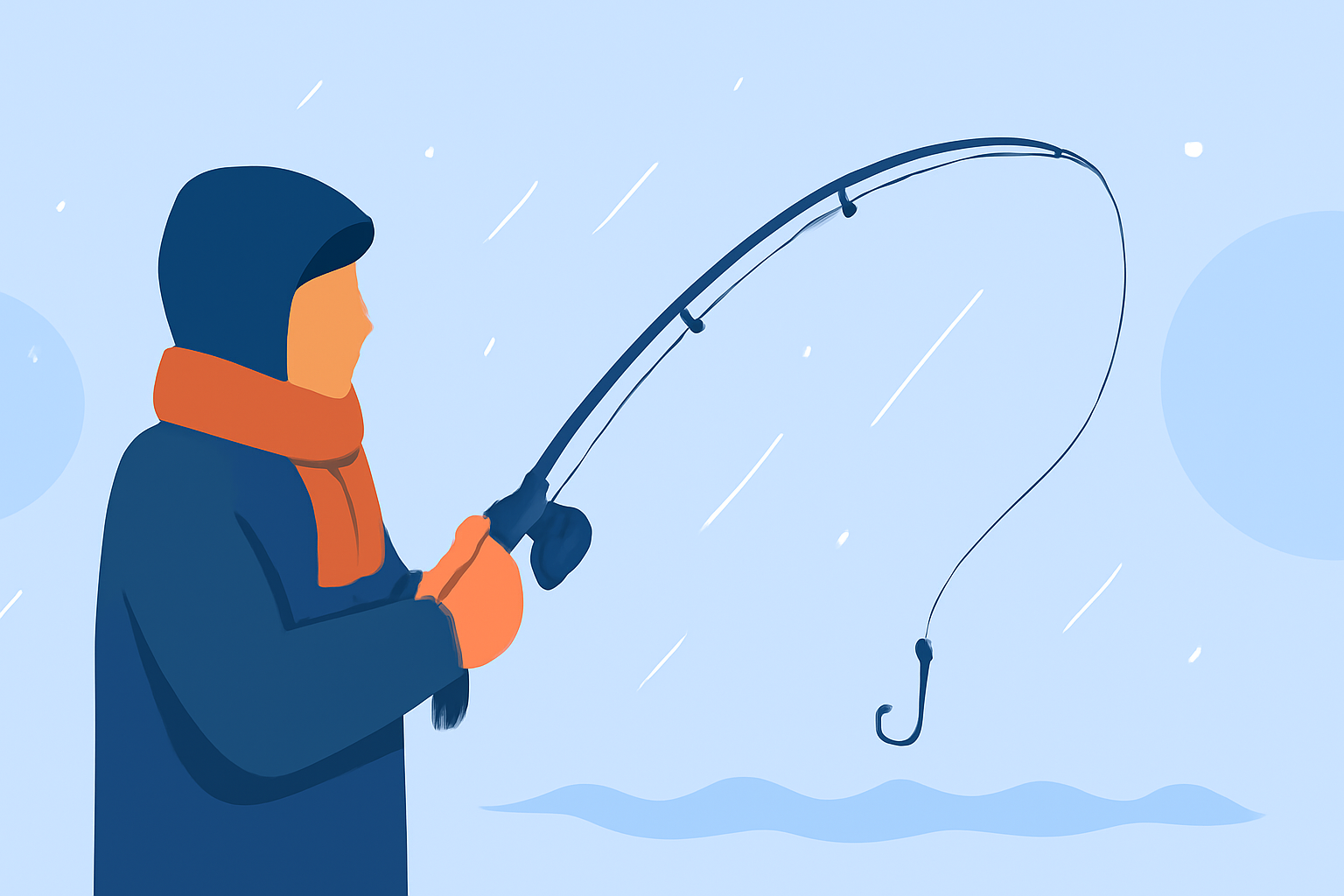 Pro Weather Tips for Outdoor Fishing During Winter Storms