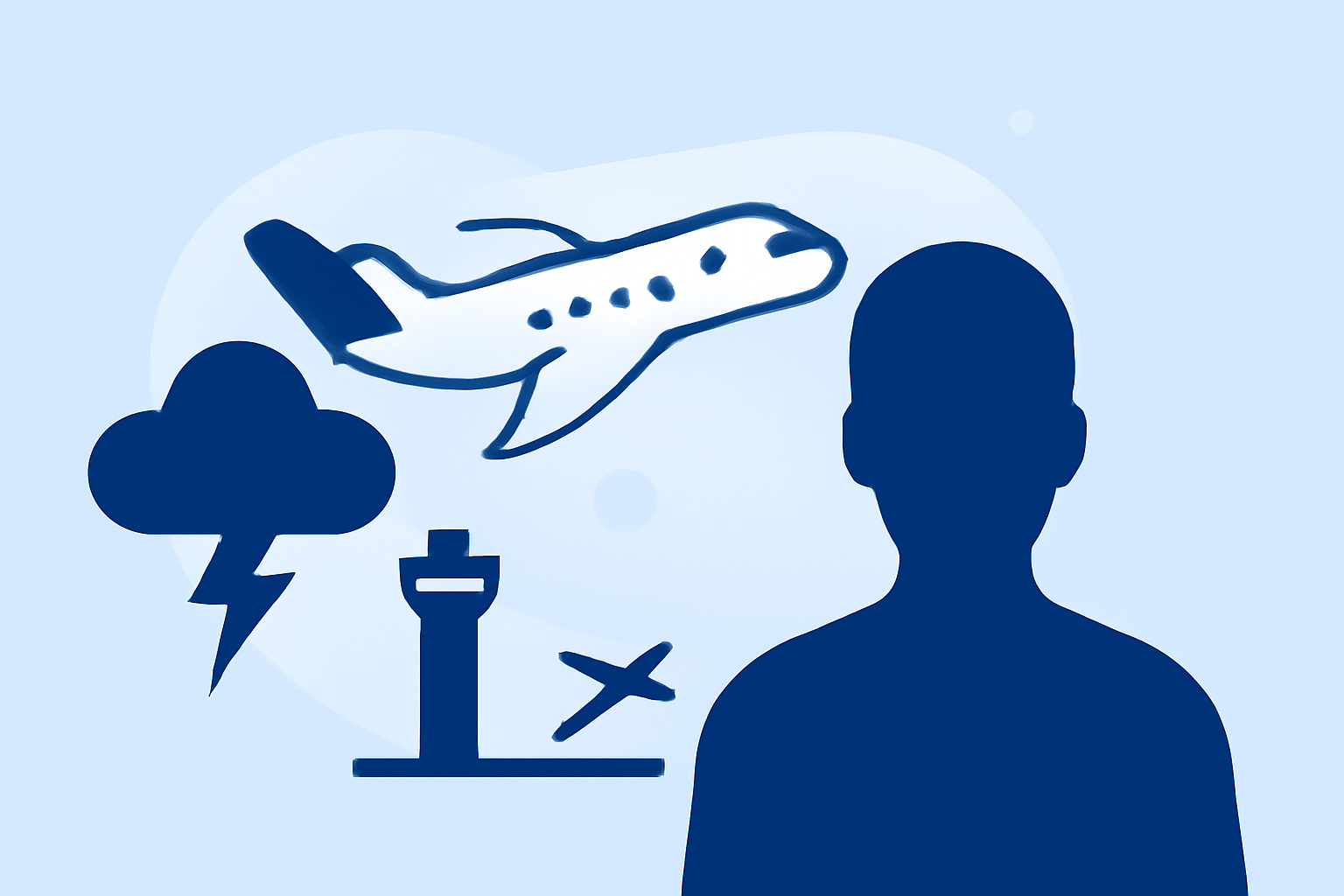 Understanding the Impact of Storms on Connecting Flights at Airports