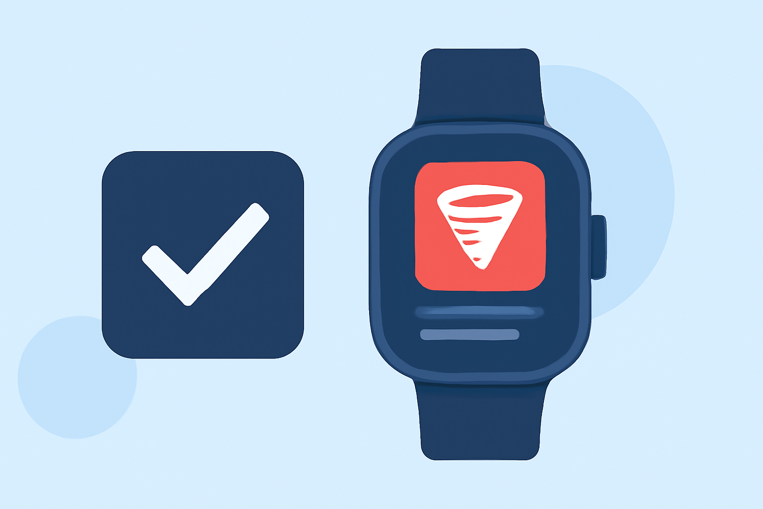 Tornado Warning Sirens Checklist on Wear OS