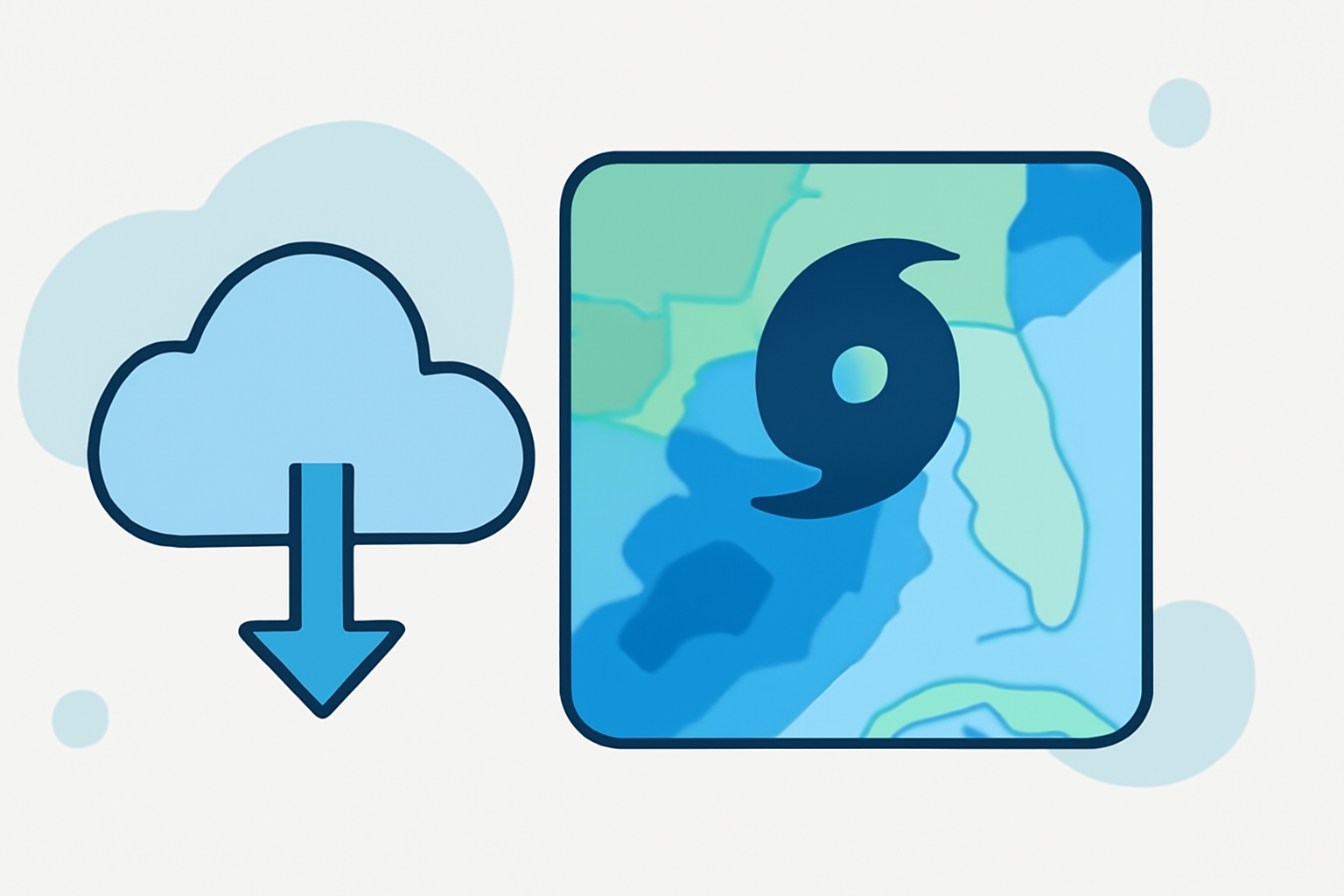 Easy Precipitation Maps During Hurricane Season