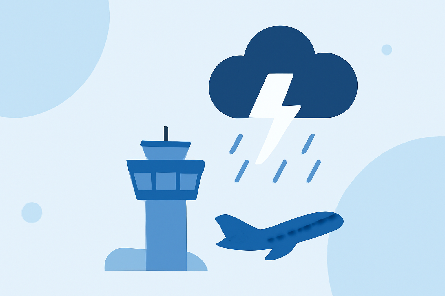 Understanding Thunderstorms Near Airports: Impacts and Management