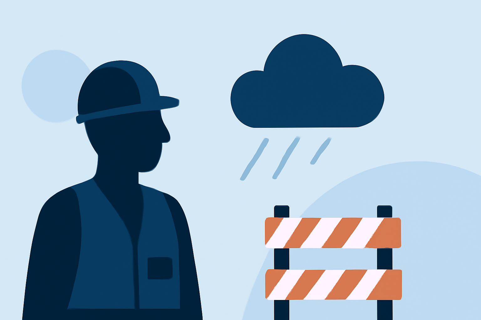 Weather Considerations for Outdoor Construction During Travel Days