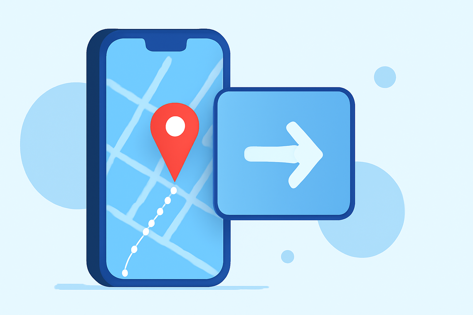 Enhancing Mobile Map Experiences with Overlay Transitions